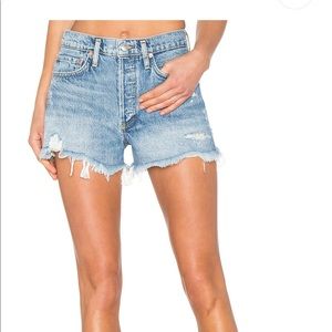 AGOLDE Parker Vintage Cut Off Short